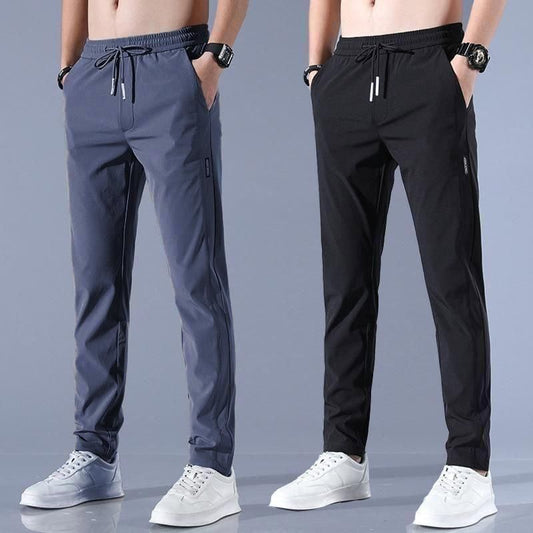 BD Combo of Men’s NS Lycra Track Pants – Pack of 2, Regular Fit, Comfortable Casual Wear