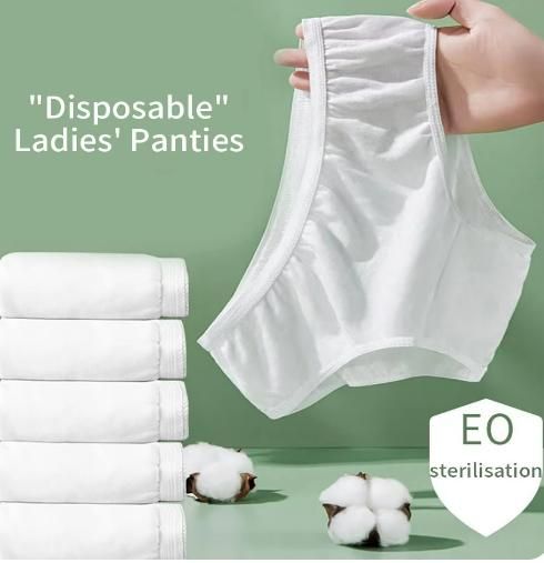 Maternity Premium Disposable Cotton Underwear (Pack of 5) | Soft & Hygienic Essentials for New Moms