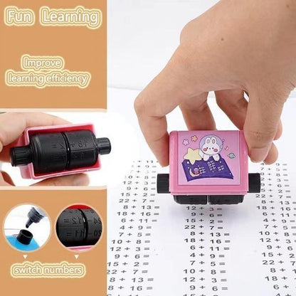 Birud Addition Stamp Roller – Interactive Math Learning Tool for Kids