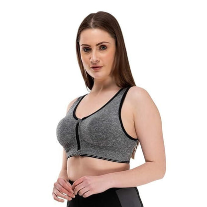 Women’s Lightly Padded Racerback Sports Bra – Pack of 2