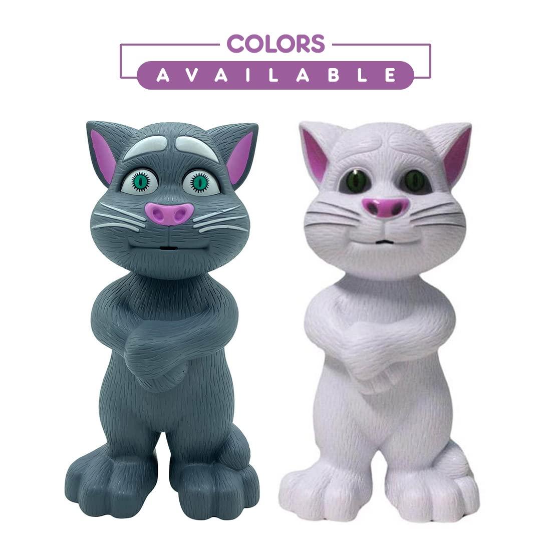 Intelligent Talking Tom Cat Toy – Interactive Talking & Singing, Touch-Activated, Fun & Educational Toy for Kids 3+