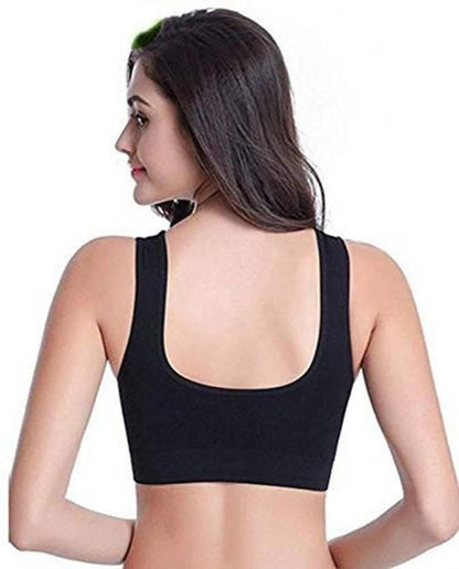 Women’s Multicolor Air Bra (Pack of 3) | Comfortable Cotton Fabric for Everyday Wear