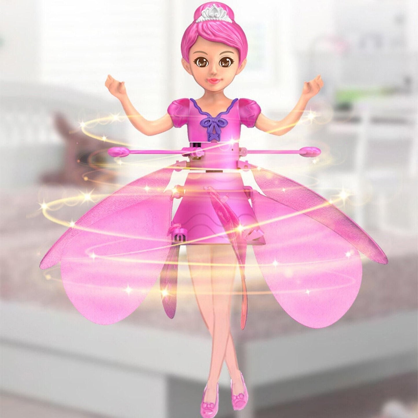 Magic Flying Fairy Princess Doll - Interactive Toy for Kids (Pack of 1)